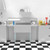 Koolmore SC101410-12B3FA 54" W 18 Gauge Galvanized 3 Compartments Sink