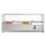Koolmore SCDC-3P-SSL 39.9" W Stainless Steel Double Tempered Glass Food Guard (3) 1/3 Pan Refrigerated Countertop Prep Unit - 115 Volts