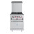 Koolmore KM-CR24-LP 24" W Stainless Steel 4 Burners with Oven Liquid Propane Commercial Range