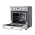 Koolmore KM-EPR-30AP-SS 29.9" W x 29.7" D x 36.1" H Stainless Steel Professional Electric Range - 240 Volts