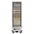 Koolmore KM-CHP36-SNGL 33.1" W x 66.4" H Silver Aluminum 36 Pans Full-Size Commercial Heated Holding or Proofing Cabinet - 120 Volts