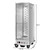 Koolmore KM-CHP36-SNGL 33.1" W x 66.4" H Silver Aluminum 36 Pans Full-Size Commercial Heated Holding or Proofing Cabinet - 120 Volts