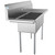 Koolmore SC121610-12B3 60" W 18 Gauge Galvanized 3 Compartments Sink