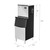 Koolmore KM-CIM-400 420 Lbs. Stainless Steel Free-Standing Commercial Ice Maker with Full Cube Production