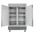 Koolmore RIR-2D-SS 47 Cu. Ft. 2 Solid Doors Stainless Steel Reach In Refrigerator - 115 Volts