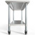 Koolmore CT2460-18C 60" W x 24" D Stainless Steel 18 Gauge Open with Undershelf Work Table