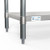 Koolmore CT2460-18C 60" W x 24" D Stainless Steel 18 Gauge Open with Undershelf Work Table