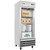 Koolmore RIR-1D-GD 21 Cu. Ft. 1 Glass Door Stainless Steel Reach In Refrigerator - 115 Volts