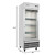 Koolmore RIR-1D-GD 21 Cu. Ft. 1 Glass Door Stainless Steel Reach In Refrigerator - 115 Volts