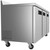 Koolmore RWT-3D-16C 71.5" W Stainless Steel 1 Section Worktop Refrigerator - 115 Volts