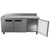 Koolmore RWT-3D-16C 71.5" W Stainless Steel 1 Section Worktop Refrigerator - 115 Volts