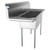 Koolmore SC121610-16L3 55" W 18 Gauge Galvanized 3 Compartments Sink