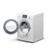 Koolmore FLC-3CWH 2.7 Cu. Ft. White Stainless Steel Drum All In One Washer and Dryer Combo