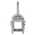 Koolmore KM-OKS-WFPO 32.3" W Stainless Steel Built-In Chimney Wood Fired Pizza Oven