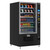 Koolmore KM-VMR-40-BCR 40.8" W Classic Black Refrigerated Snack Vending Machine