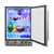 Koolmore KM-BIR5C-SS 5 Cu. Ft. Stainless Steel 1 Solid Door Undercounter Refrigerator