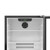 Koolmore KM-BIR5C-SS 5 Cu. Ft. Stainless Steel 1 Solid Door Undercounter Refrigerator