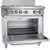 Koolmore KM-CR36-LP 36" W Stainless Steel 6 Burners with Oven Liquid Propane Commercial Range