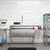 Koolmore KM-SC181814-18R3 75" W 18 Gauge Galvanized 3 Compartments Sink