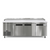Koolmore KM-RPPS-3DSS 72" W Stainless Steel with Opening for 12 Pans Pizza Prep Refrigerator