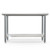 Koolmore CT2448-18C 48" W x 24" D Stainless Steel 18 Gauge Open with Undershelf Work Table