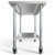 Koolmore CT2448-18C 48" W x 24" D Stainless Steel 18 Gauge Open with Undershelf Work Table