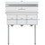 Koolmore SC101410-N3 36" W 18 Gauge Galvanized 3 Compartments Sink