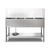 Koolmore KM-OWS-4SG 4 Pans Stainless Steel Electric Steam Table with Undershelf and Sneeze Guard