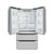 Koolmore RERFDSS-22C 22.5 Cu.Ft Stainless Steel French Door Refrigerator with Bottom Freezer - 120 Volts