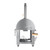 Koolmore KM-OKS-DFPO 32.3" W Stainless Steel Built-In Chimney Gas and Wood Fired Pizza Oven