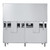 Koolmore KM-CR60-LP 60" W Stainless Steel 10 Burners with 2 Ovens Liquid Propane Commercial Range