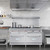 Koolmore KM-CR60-LP 60" W Stainless Steel 10 Burners with 2 Ovens Liquid Propane Commercial Range