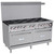 Koolmore KM-CR60-LP 60" W Stainless Steel 10 Burners with 2 Ovens Liquid Propane Commercial Range