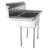 Koolmore SB121610-16L3 43" W 18 Gauge Galvanized 2 Compartments Sink