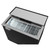 Koolmore KM-GF36-BK 9 Cu. Ft. Black Stainless Steel Commercial Glass Forster - 115 Volts