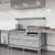 Koolmore KM-CRGB60-NG 60" W Stainless Steel 6 Burners with 24" Griddle, Broiler and 2 Ovens Natural Gas Commercial Range