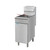 Koolmore KM-FDF40-NG 40 Lbs. Stainless Steel Natural Gas Floor Standing Commercial Fryer - 90,000 BTU