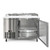 Koolmore KM-RPPS-1DSS 50" W Stainless Steel with Opening for 6 Pans Pizza Prep Refrigerator