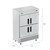 Koolmore RIR-2D-SSHD 47 Cu. Ft. 4 Half Solid Doors Stainless Steel Reach In Refrigerator - 115 Volts