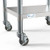 Koolmore CT2430-18C 30" W x 24" D Stainless Steel 18 Gauge Open with Undershelf Work Table