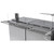 Koolmore KM-RBT-60CSFG 60.4" W Stainless Steel 12 Pans with Covers Commercial Refrigerated Prep Station - 115 Volts