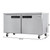 Koolmore KM-UCF-15SS 60.2" W Stainless Steel Solid Door Commercial Undercounter Freezer