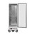 Koolmore KM-CHP36-WNGL 33.1" W x 66.4" H Silver Aluminum Full-Size Glass Door Commercial Heated Holding or Proofing Cabinet - 120 Volts