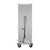 Koolmore KM-CHP36-WNGL 33.1" W x 66.4" H Silver Aluminum Full-Size Glass Door Commercial Heated Holding or Proofing Cabinet - 120 Volts
