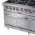 Koolmore KM-CRG60-LP 60" W Stainless Steel 6 Burners with 24" Griddle and 2 Ovens Liquid Propane Commercial Range