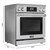 Koolmore KM-EPR-30TDP-SS 30" W x 23.6" D x 36" H Stainless Steel Self-Cleaning Professional Electric Range - 240 Volts