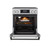 Koolmore KM-EPR-30TDP-SS 30" W x 23.6" D x 36" H Stainless Steel Self-Cleaning Professional Electric Range - 240 Volts