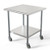 Koolmore CT3030-18C 30" W x 30" D Stainless Steel 18 Gauge Open with Undershelf Work Table