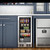 Koolmore KM-BIR3C-GD 3 Cu. Ft. Stainless Steel 1 Glass Door Undercounter Refrigerator - 115 Volts