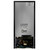 Koolmore KM-BIR3C-GD 3 Cu. Ft. Stainless Steel 1 Glass Door Undercounter Refrigerator - 115 Volts